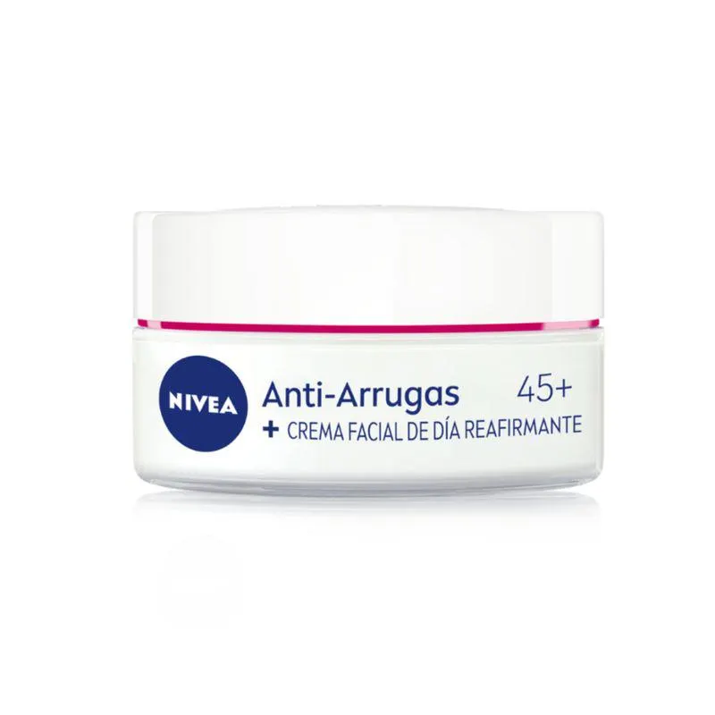 Crema Facial Nivea Antiarrugas con Semillas de Damasco 45+ x 50 ml