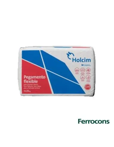 PEGAMENTO HOLCIM FLEX PORCELANATO X 25 KG
