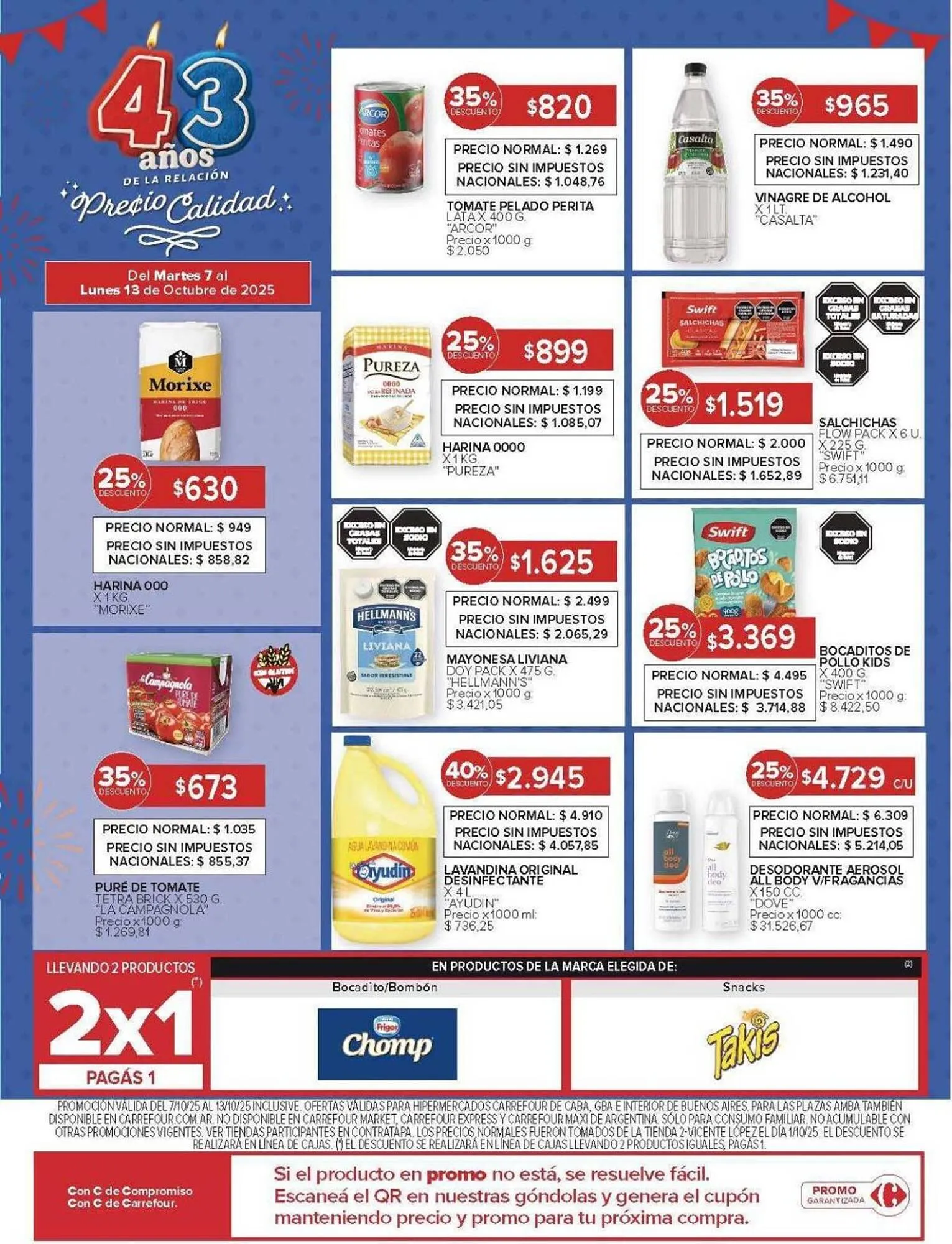 Ofertas de Catálogo Carrefour 7 de octubre al 14 de octubre 2025 - Página 11 del catálogo