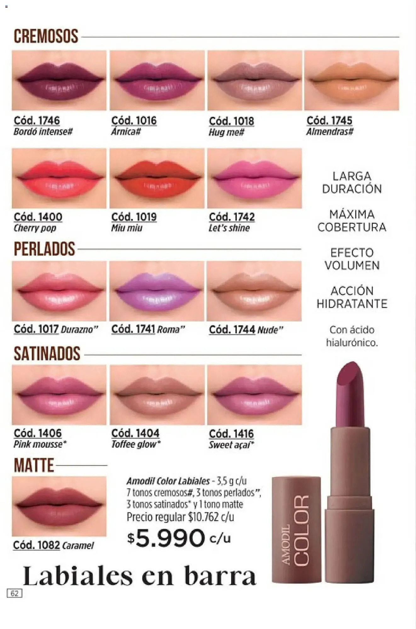 Ofertas de Catálogo Amodil 8 de abril al 21 de junio 2026 - Página 62 del catálogo