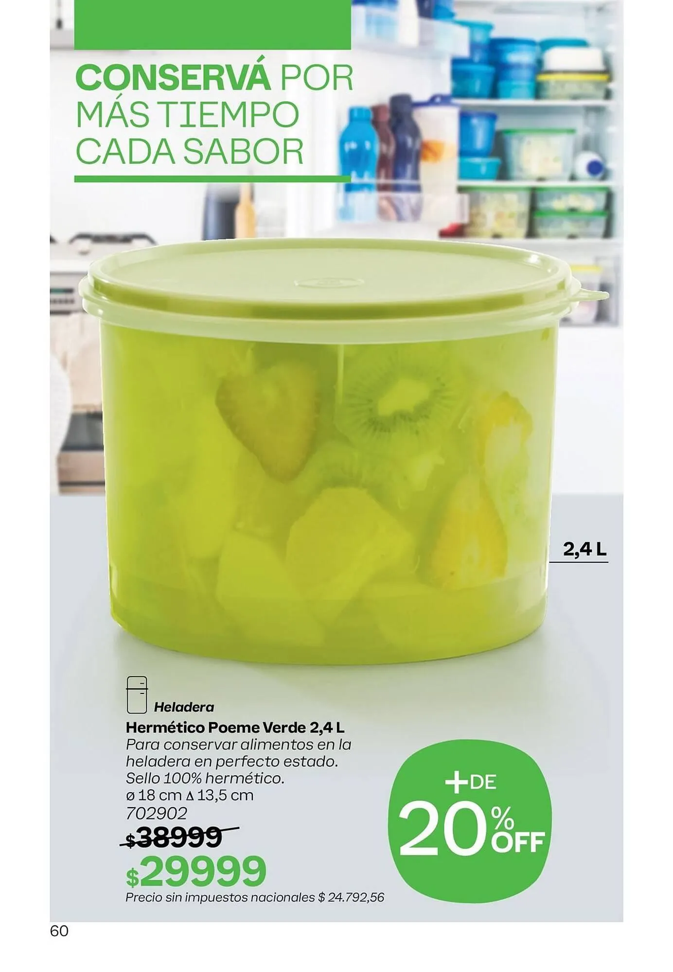 Ofertas de Folleto Tupperware 2 de diciembre al 6 de diciembre 2025 - Página 61 del catálogo