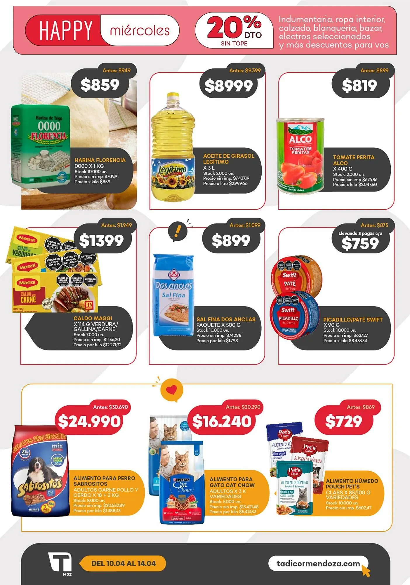 Ofertas de Catálogo Supermercados Tadicor 10 de abril al 14 de abril 2026 - Página 2 del catálogo