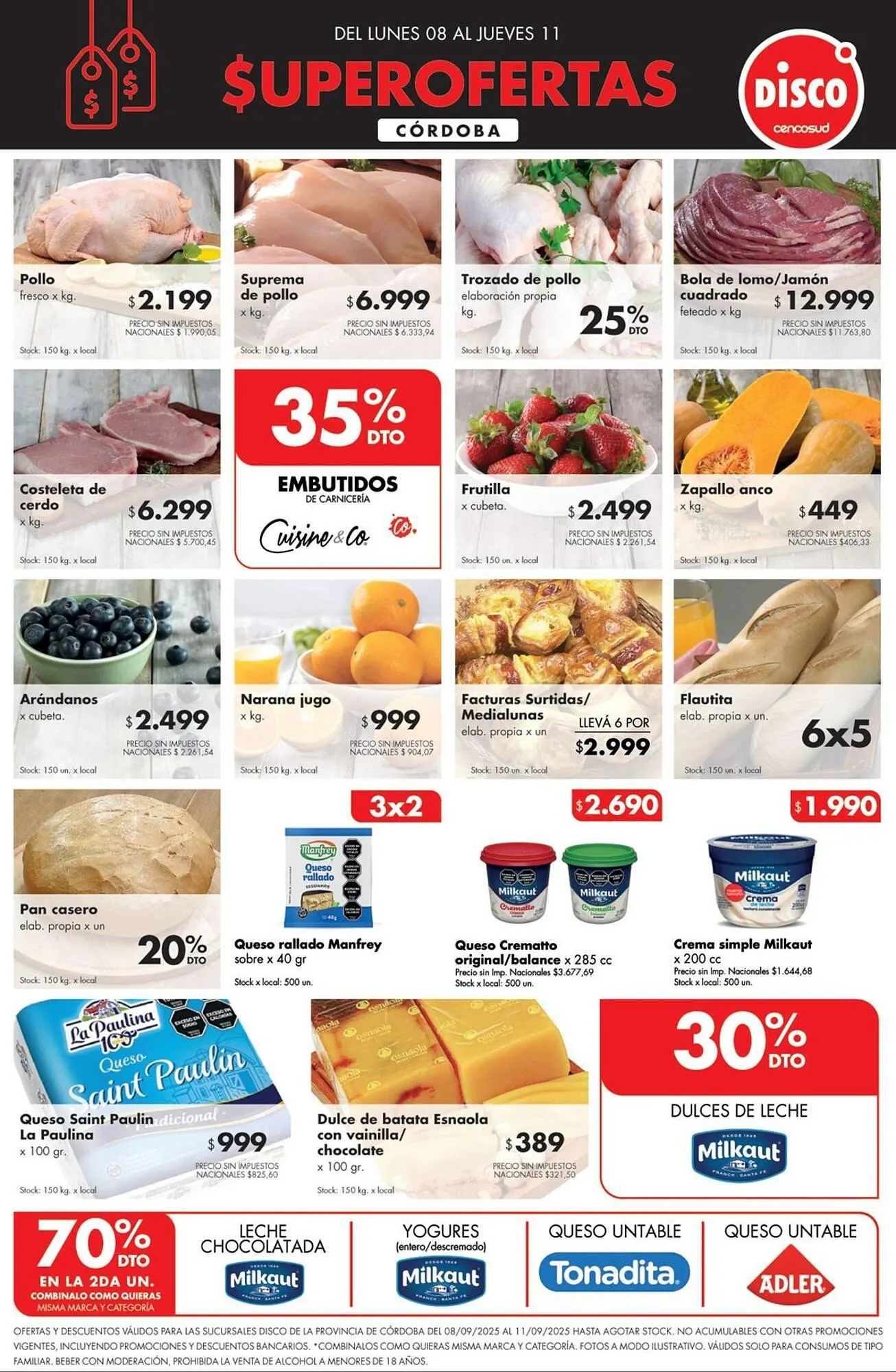 Ofertas de Folleto Disco 7 de septiembre al 11 de septiembre 2025 - Página 1 del catálogo