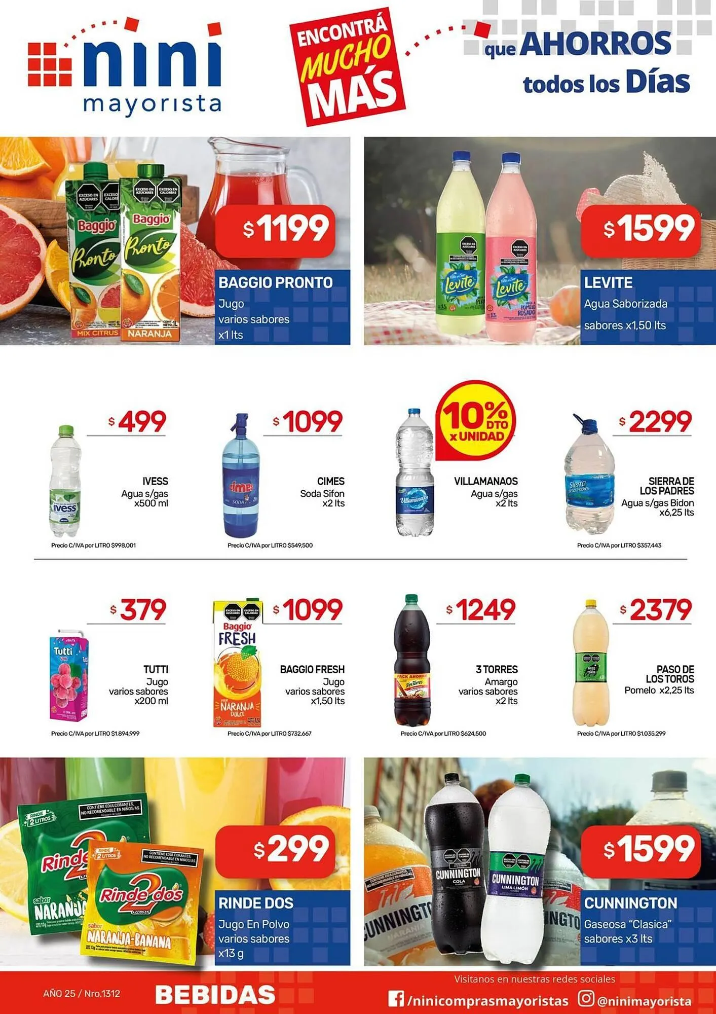 Ofertas de Catálogo Nini Mayorista 16 de junio al 22 de junio 2025 - Página 10 del catálogo