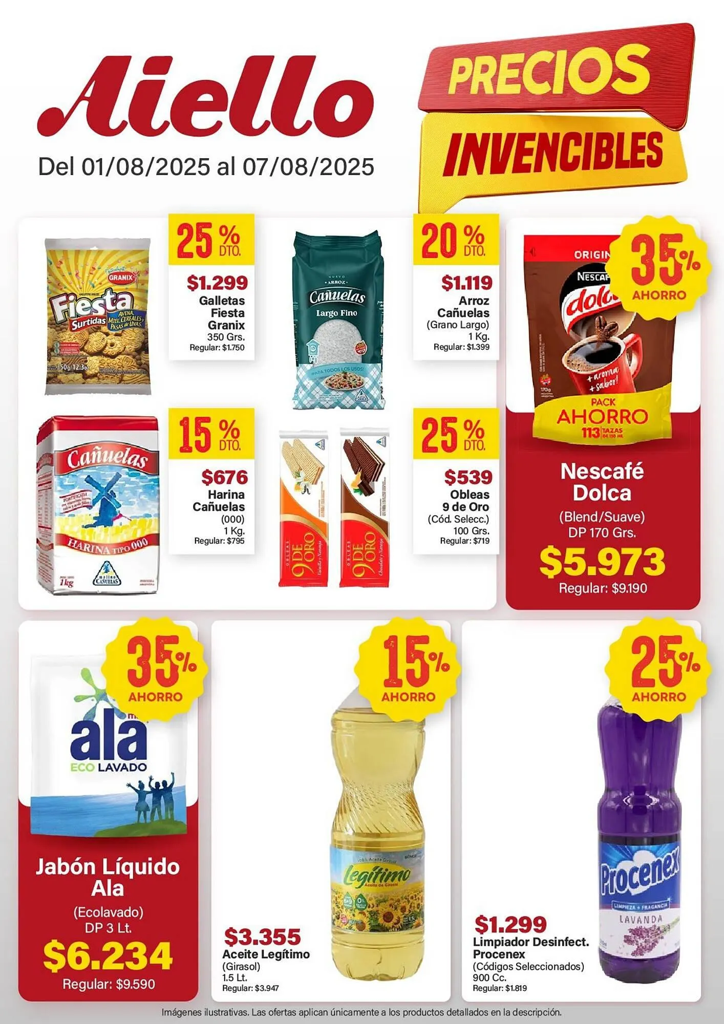 Ofertas de Catálogo Supermercados Aiello 1 de agosto al 7 de agosto 2025 - Página 9 del catálogo