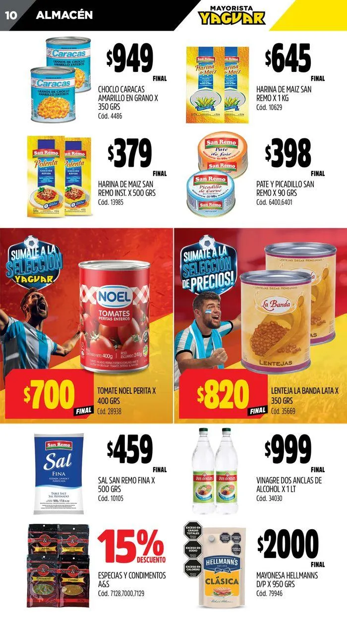Ofertas de Ofertas Supermercados Yaguar Trelew 1 de julio al 7 de julio 2024 - Página 10 del catálogo