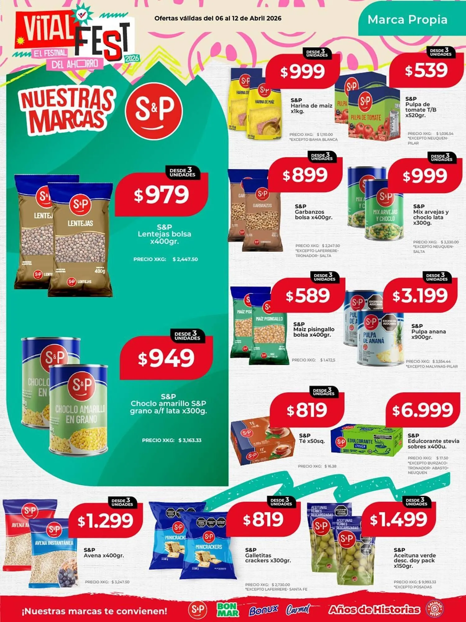 Ofertas de Catálogo Supermayorista Vital 6 de abril al 12 de abril 2026 - Página 15 del catálogo
