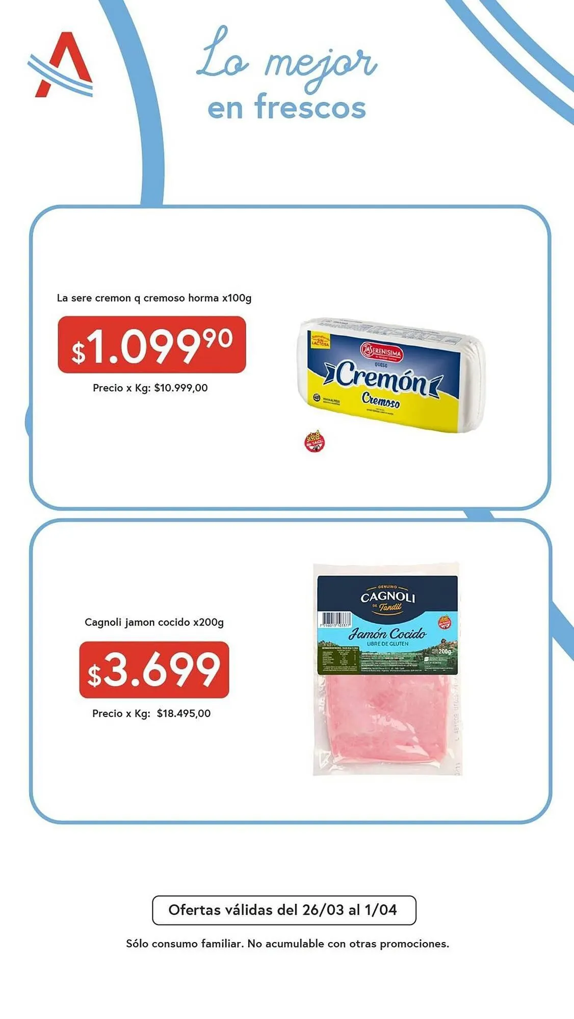 Ofertas de Catálogo El Abastecedor 26 de marzo al 1 de abril 2026 - Página 20 del catálogo