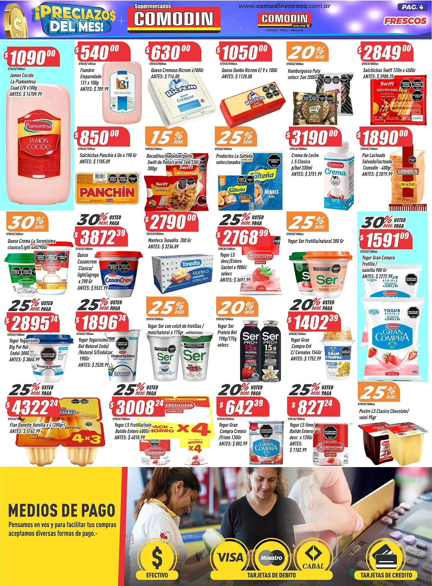 Ofertas de Catálogo Supermercados Comodin 25 de agosto al 31 de agosto 2025 - Página 4 del catálogo