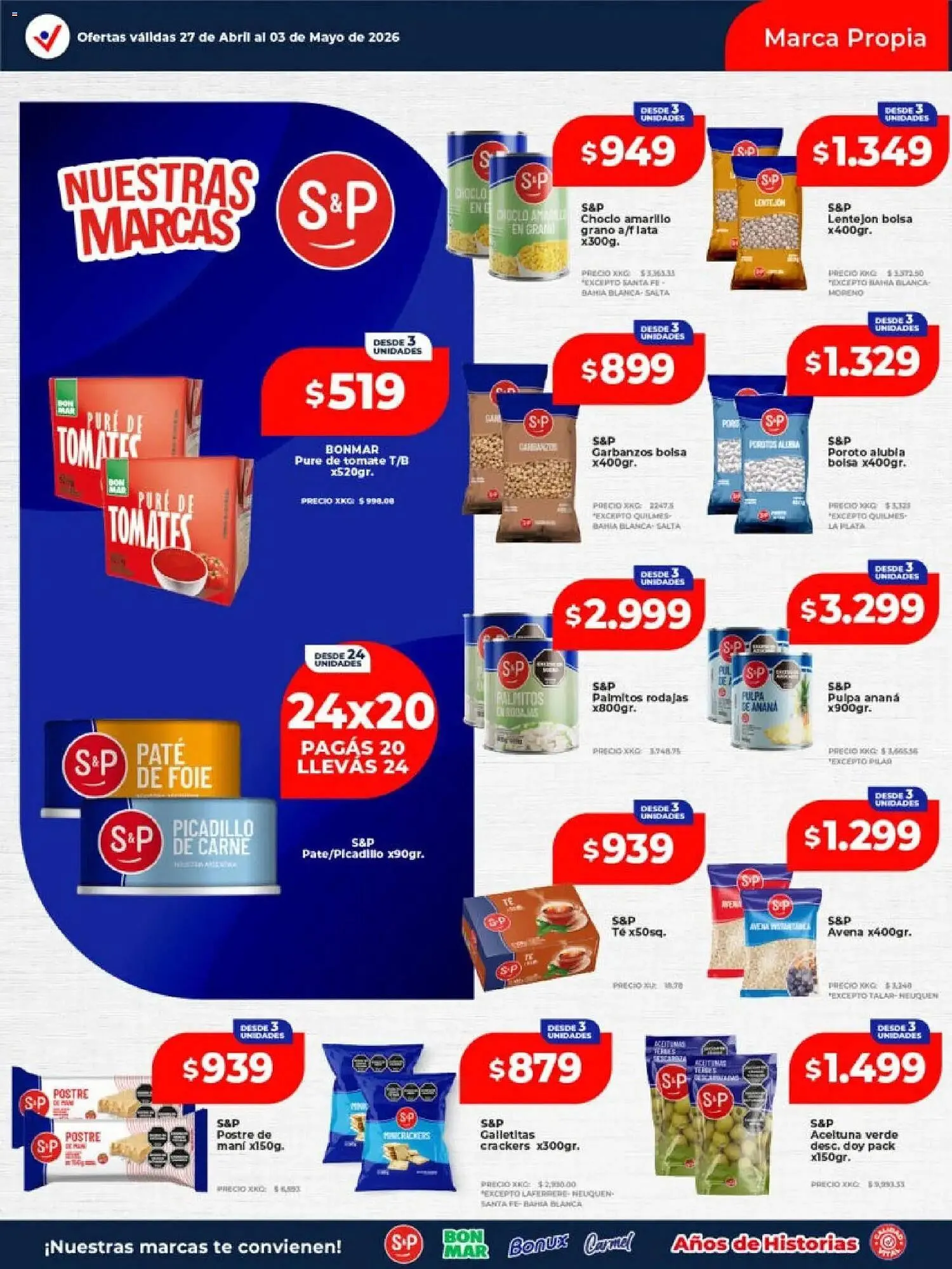 Ofertas de Catálogo Supermayorista Vital 27 de abril al 3 de mayo 2026 - Página 20 del catálogo