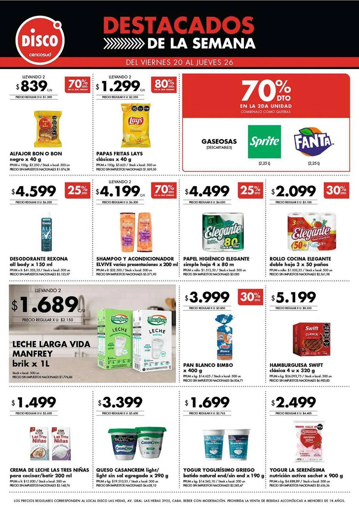 Ofertas de Folleto Disco 20 de marzo al 22 de marzo 2026 - Página 8 del catálogo