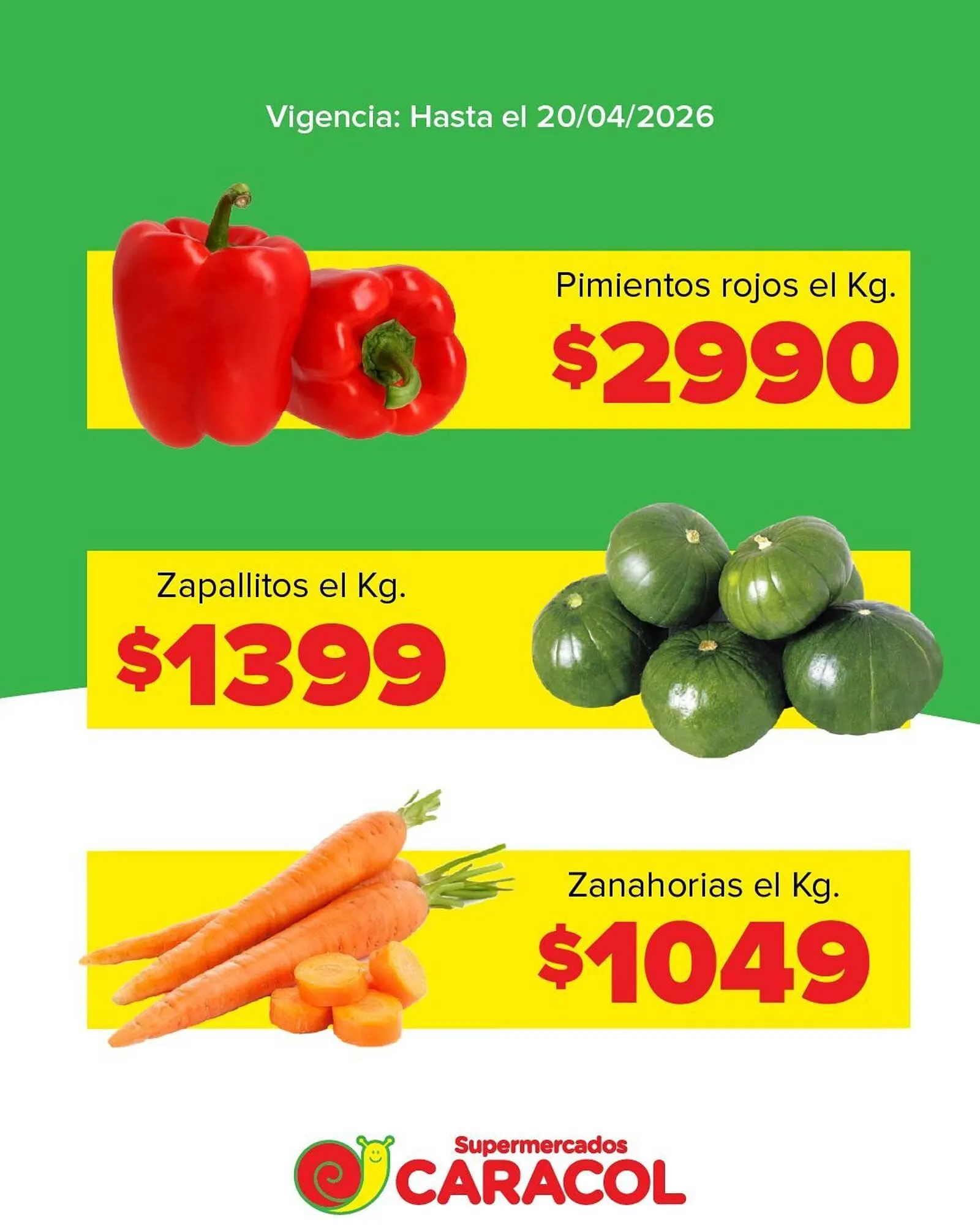 Ofertas de Catálogo Supermercados Caracol 16 de abril al 20 de abril 2026 - Página 3 del catálogo