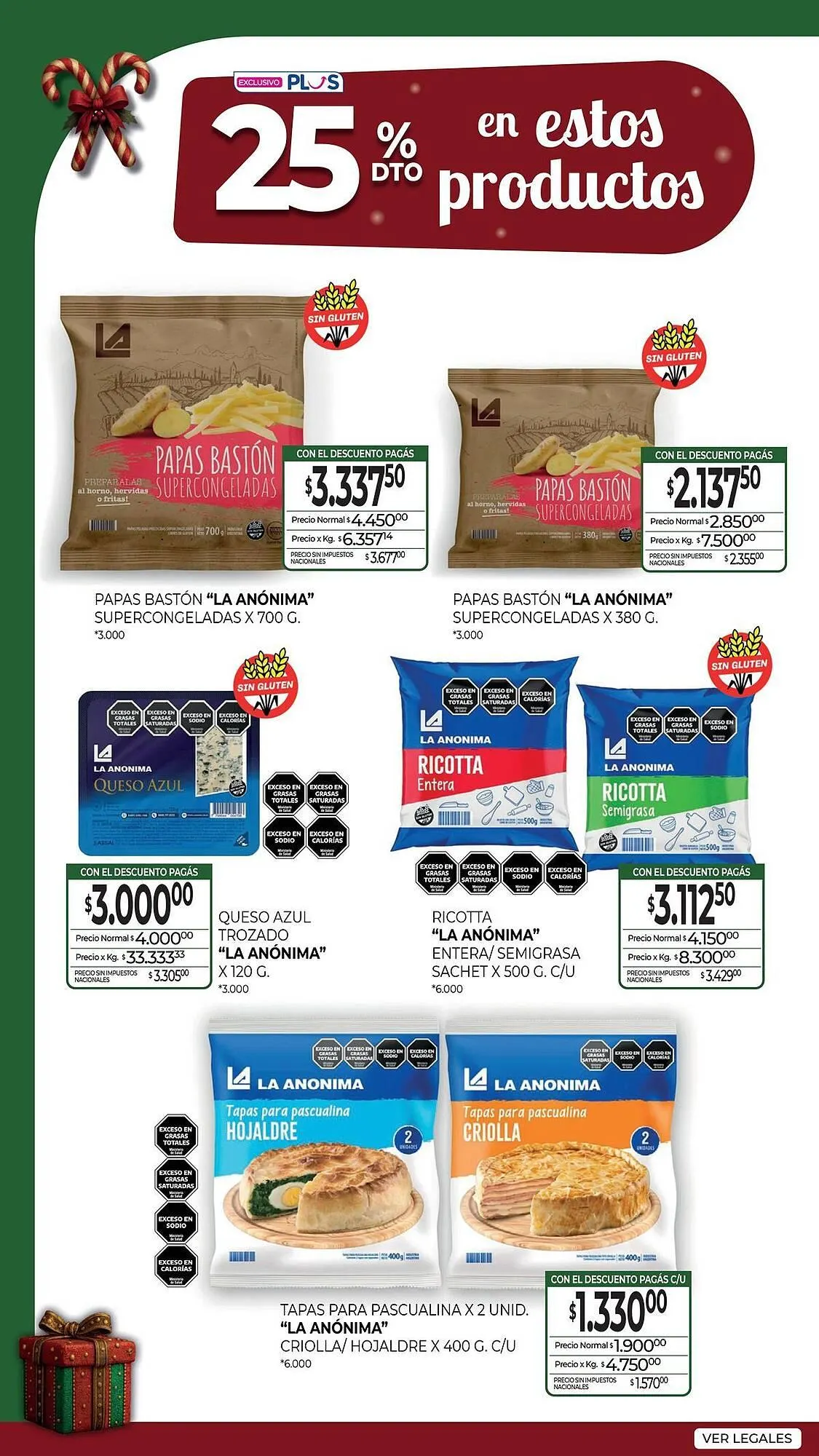 Ofertas de Catálogo La Anonima 4 de diciembre al 17 de diciembre 2025 - Página 15 del catálogo