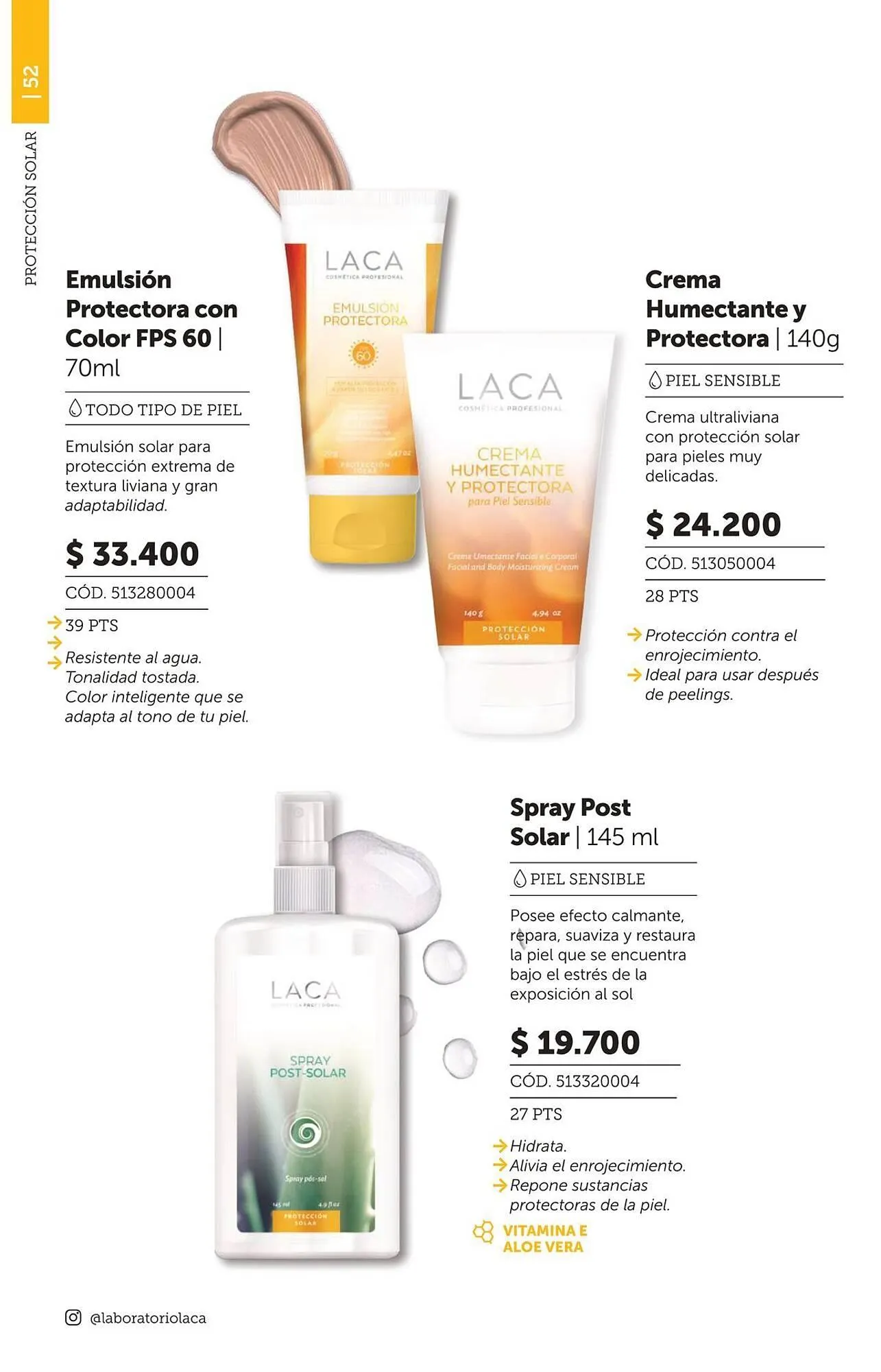 Ofertas de Catálogo Laboratorio LACA 15 de abril al 30 de abril 2025 - Página 52 del catálogo