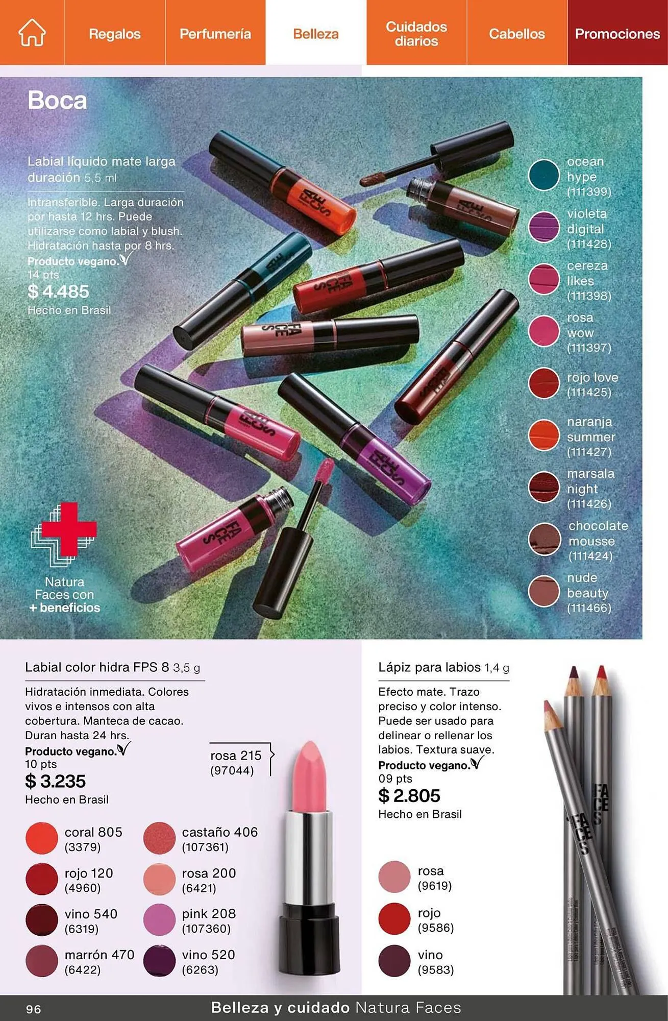 Ofertas de Catálogo Natura 27 de septiembre al 31 de octubre 2023 - Página 96 del catálogo