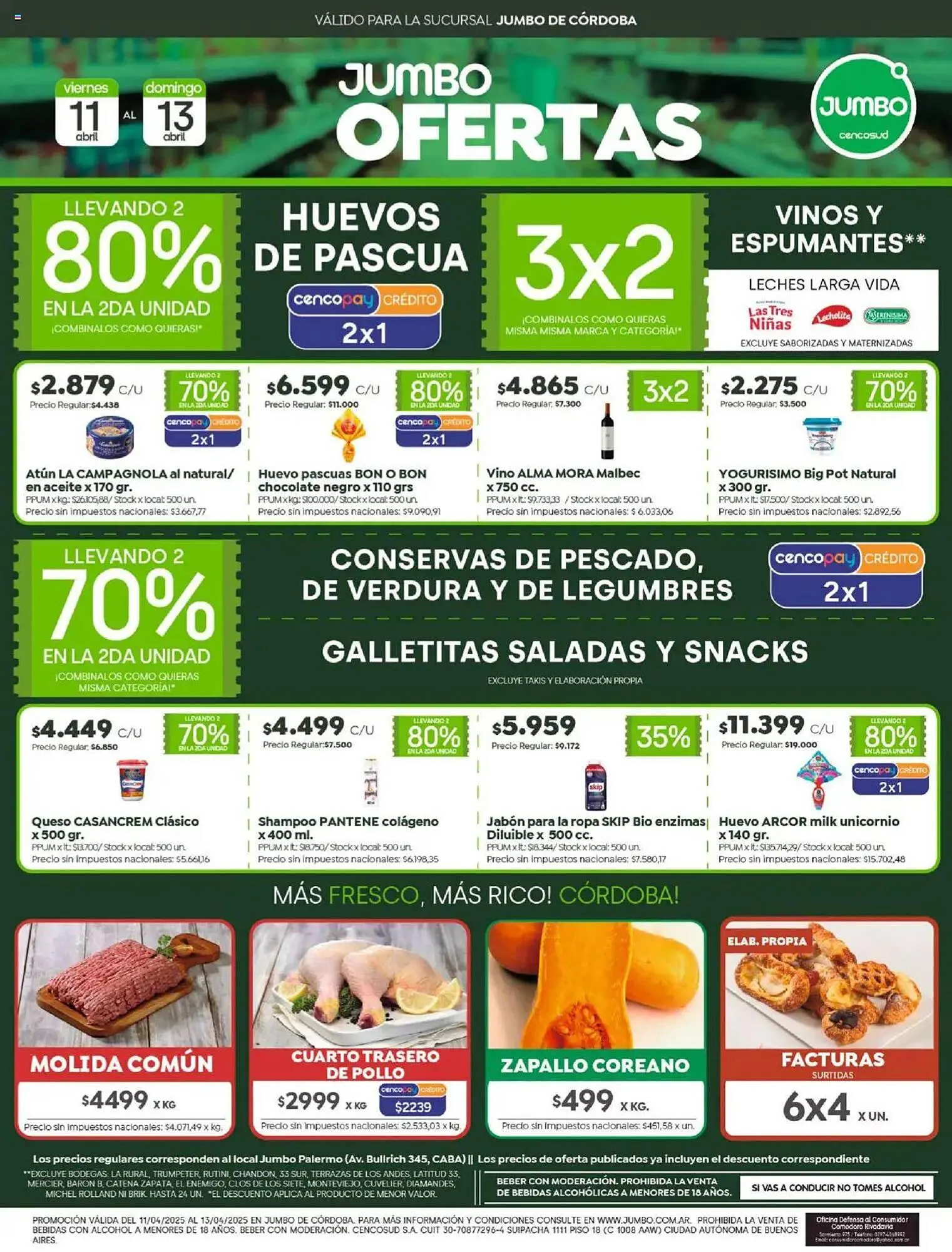 Ofertas de Catálogo Jumbo 11 de abril al 13 de abril 2025 - Página 1 del catálogo