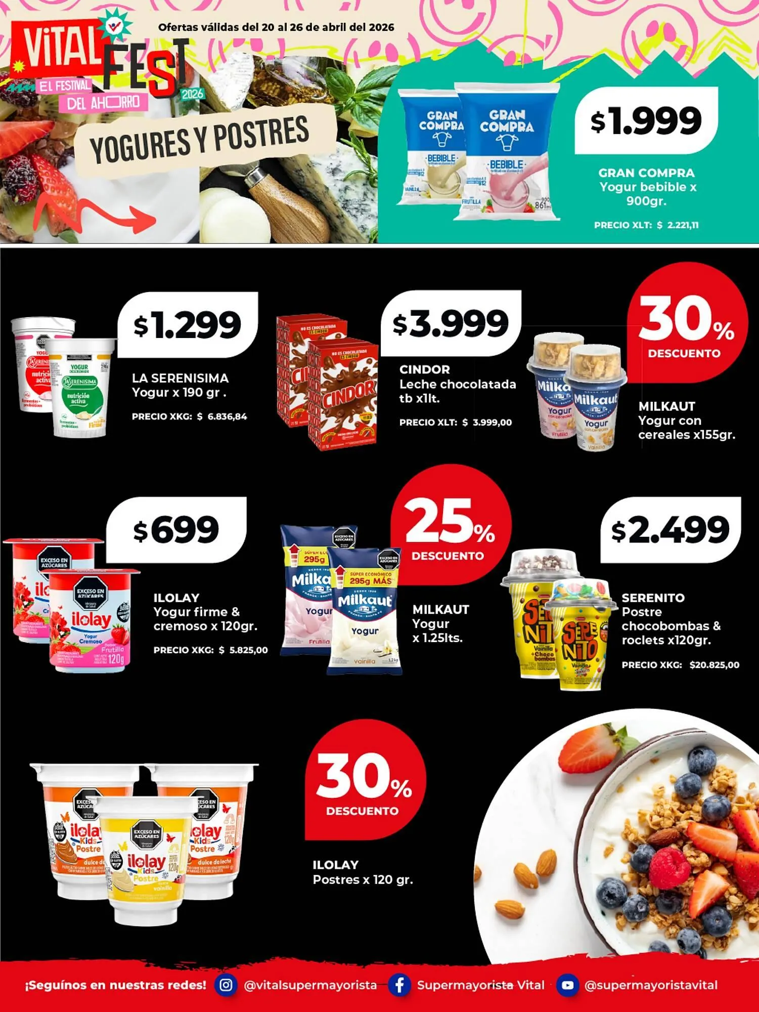 Ofertas de Catálogo Supermayorista Vital 20 de abril al 26 de abril 2026 - Página 5 del catálogo