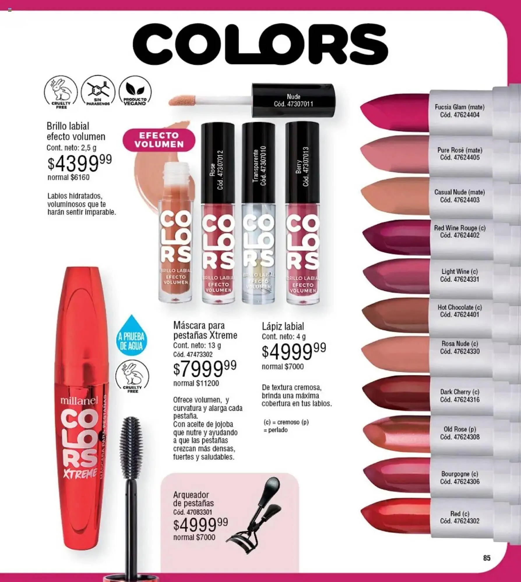 Ofertas de Catálogo Millanel Cosmética 28 de abril al 25 de mayo 2025 - Página 85 del catálogo