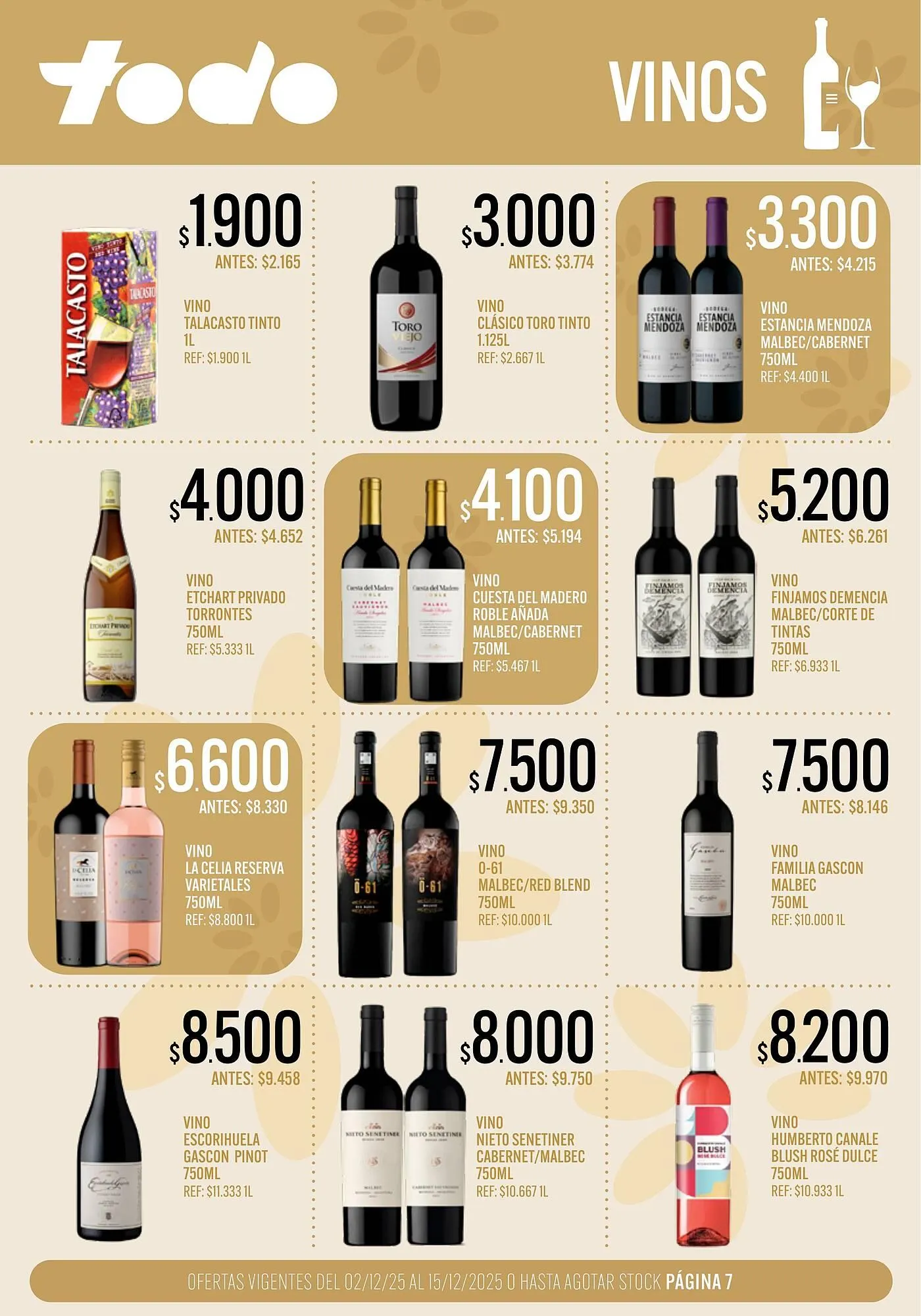 Ofertas de Catálogo Supermercados Todo 2 de diciembre al 15 de diciembre 2025 - Página 7 del catálogo