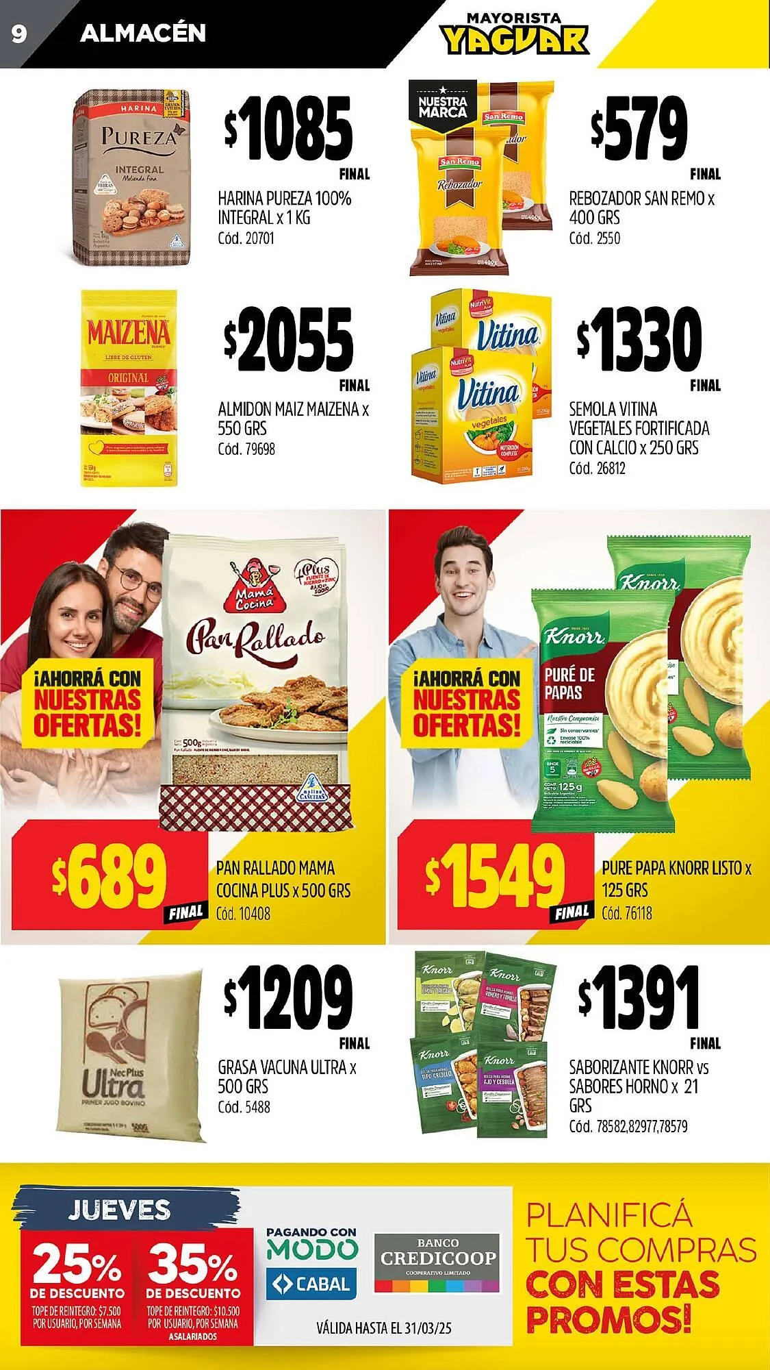 Ofertas de Catálogo Supermercados Yaguar 24 de marzo al 30 de marzo 2025 - Página 10 del catálogo