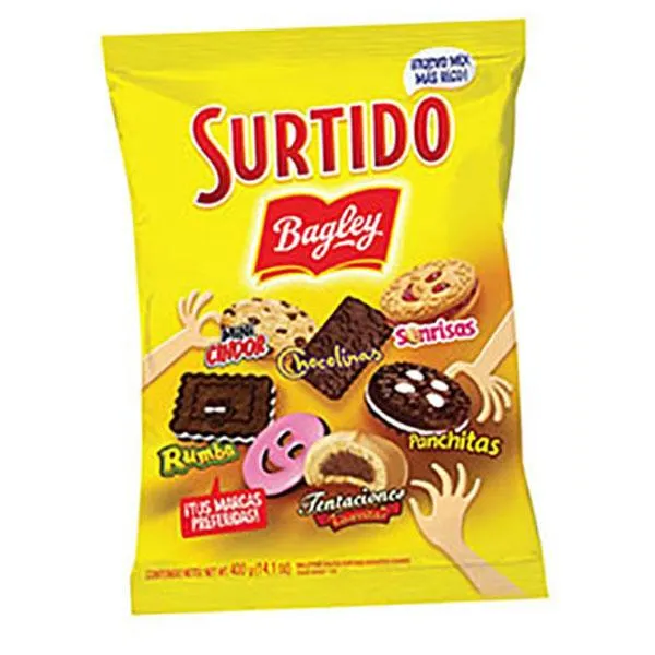BAGLEY GALLETITAS SURTIDO X400G