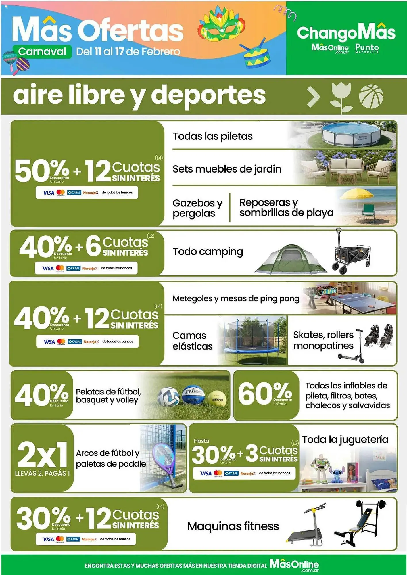 Ofertas de Catálogo Changomas 11 de febrero al 18 de febrero 2026 - Página 14 del catálogo