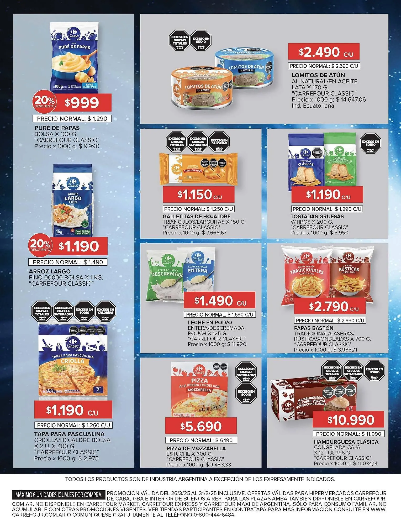 Ofertas de Catálogo Carrefour 26 de marzo al 31 de marzo 2025 - Página 12 del catálogo