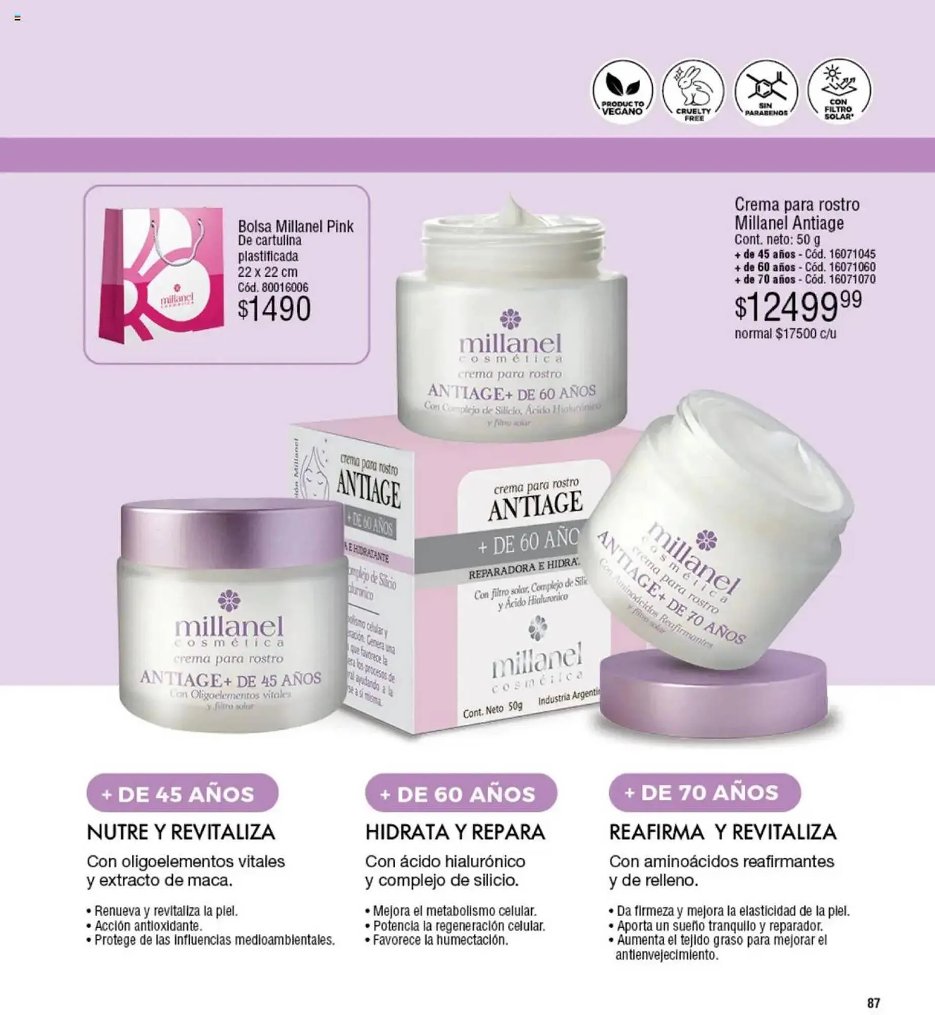 Ofertas de Catálogo Millanel Cosmética 23 de junio al 21 de julio 2025 - Página 87 del catálogo