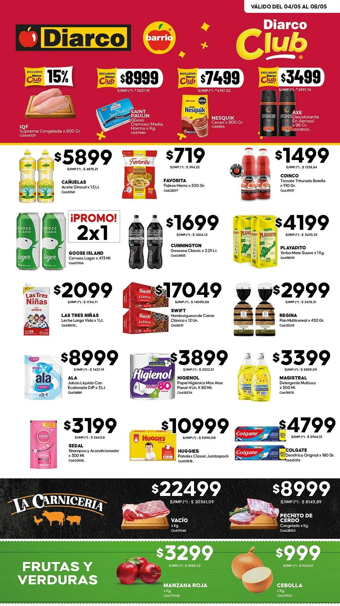 Ofertas de Catálogo Diarco 4 de mayo al 8 de mayo 2026 - Página 1 del catálogo
