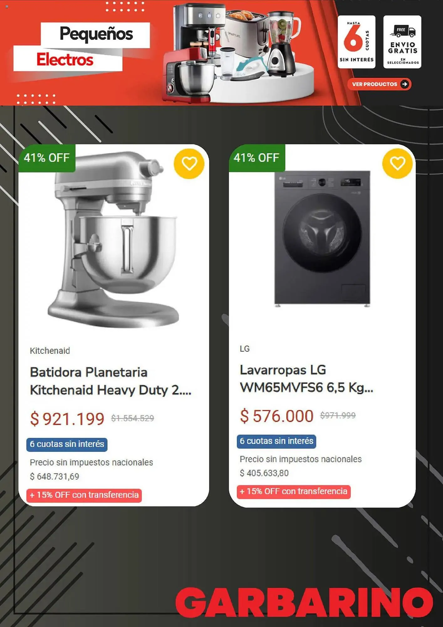 Ofertas de Catálogo Garbarino 14 de noviembre al 14 de diciembre 2025 - Página 6 del catálogo