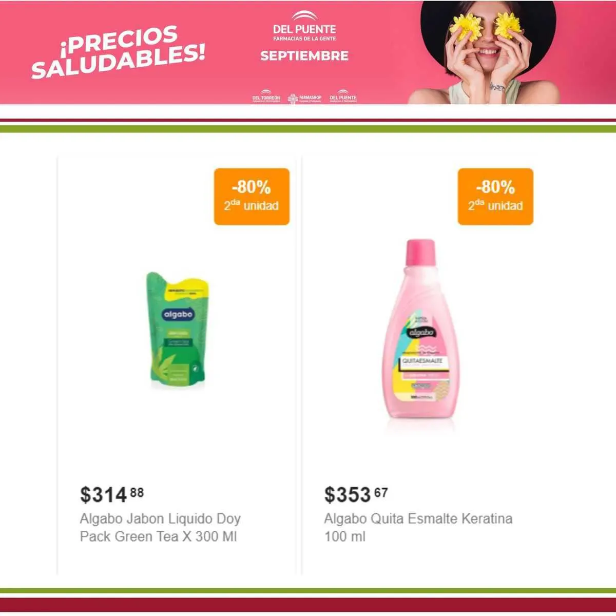 Ofertas de Catálogo Farmacia Del Puente 14 de septiembre al 15 de octubre 2023 - Página 4 del catálogo