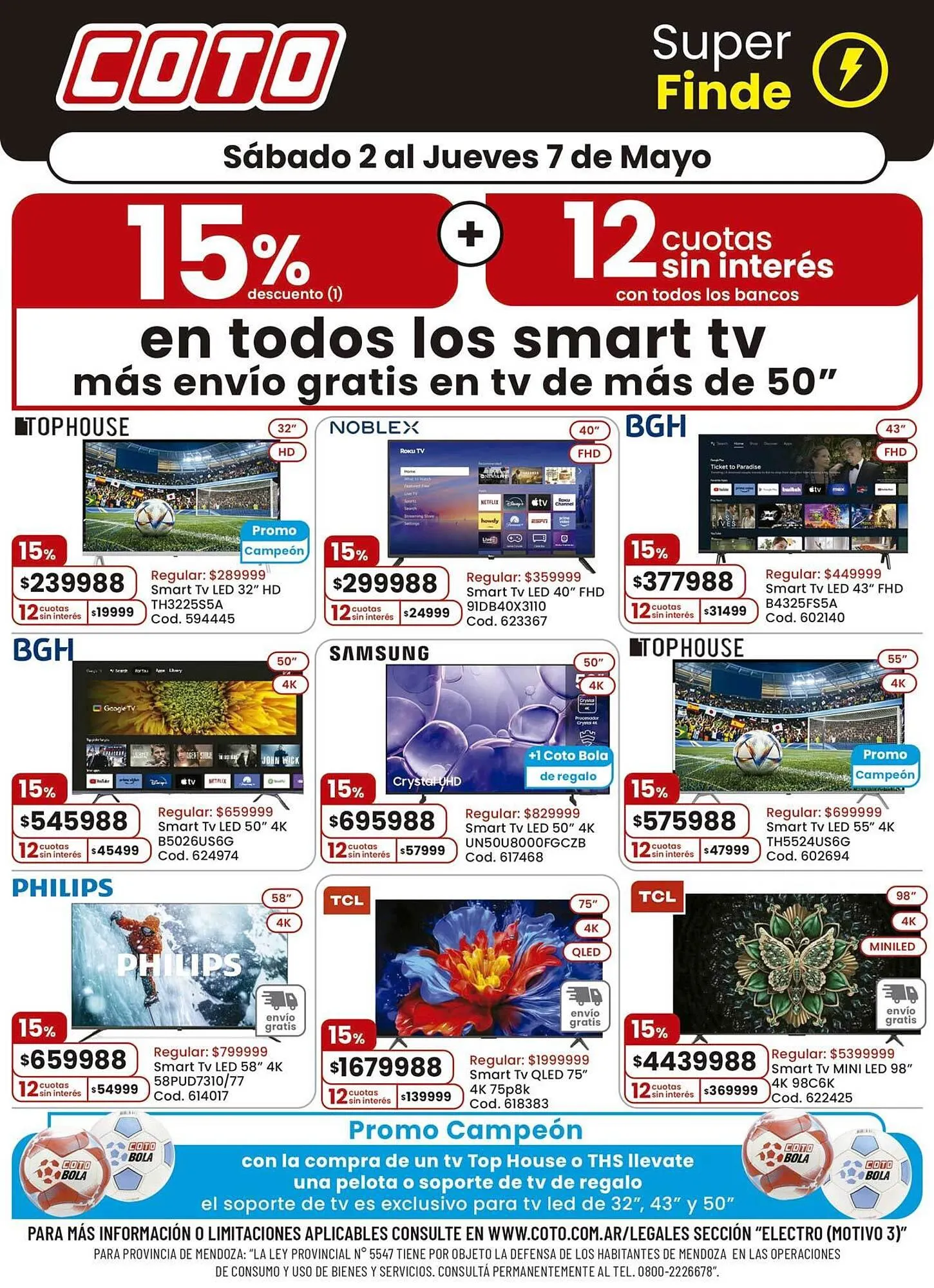 Ofertas de Catálogo Coto 5 de mayo al 7 de mayo 2026 - Página 1 del catálogo