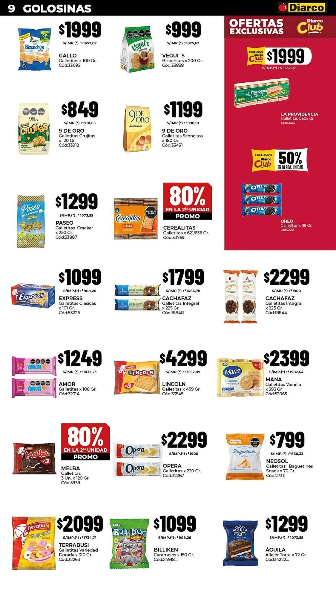 Ofertas de Catálogo Diarco 16 de febrero al 20 de febrero 2026 - Página 9 del catálogo