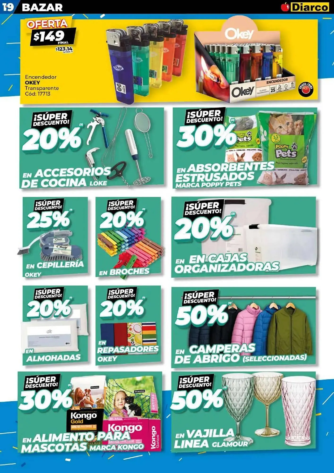 Ofertas de Catálogo Diarco 18 de agosto al 22 de agosto 2025 - Página 19 del catálogo