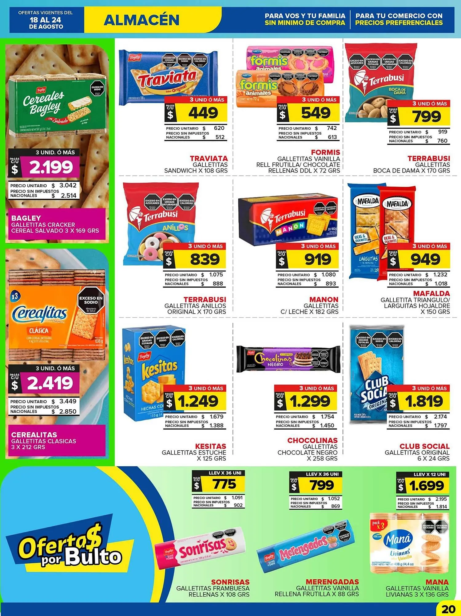 Ofertas de Catálogo Carrefour Maxi 18 de agosto al 24 de agosto 2025 - Página 20 del catálogo