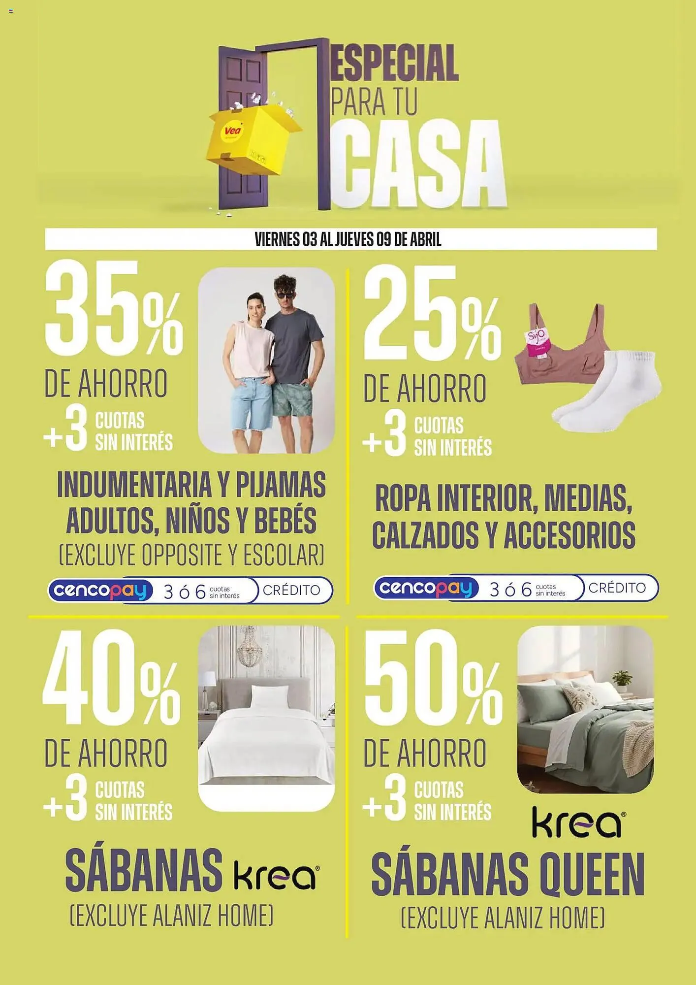 Ofertas de Catálogo Supermercados Vea 3 de abril al 8 de abril 2026 - Página 12 del catálogo