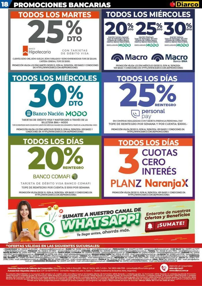 Ofertas de Diarco Ofertas Interior 4 de junio al 9 de junio 2024 - Página 18 del catálogo