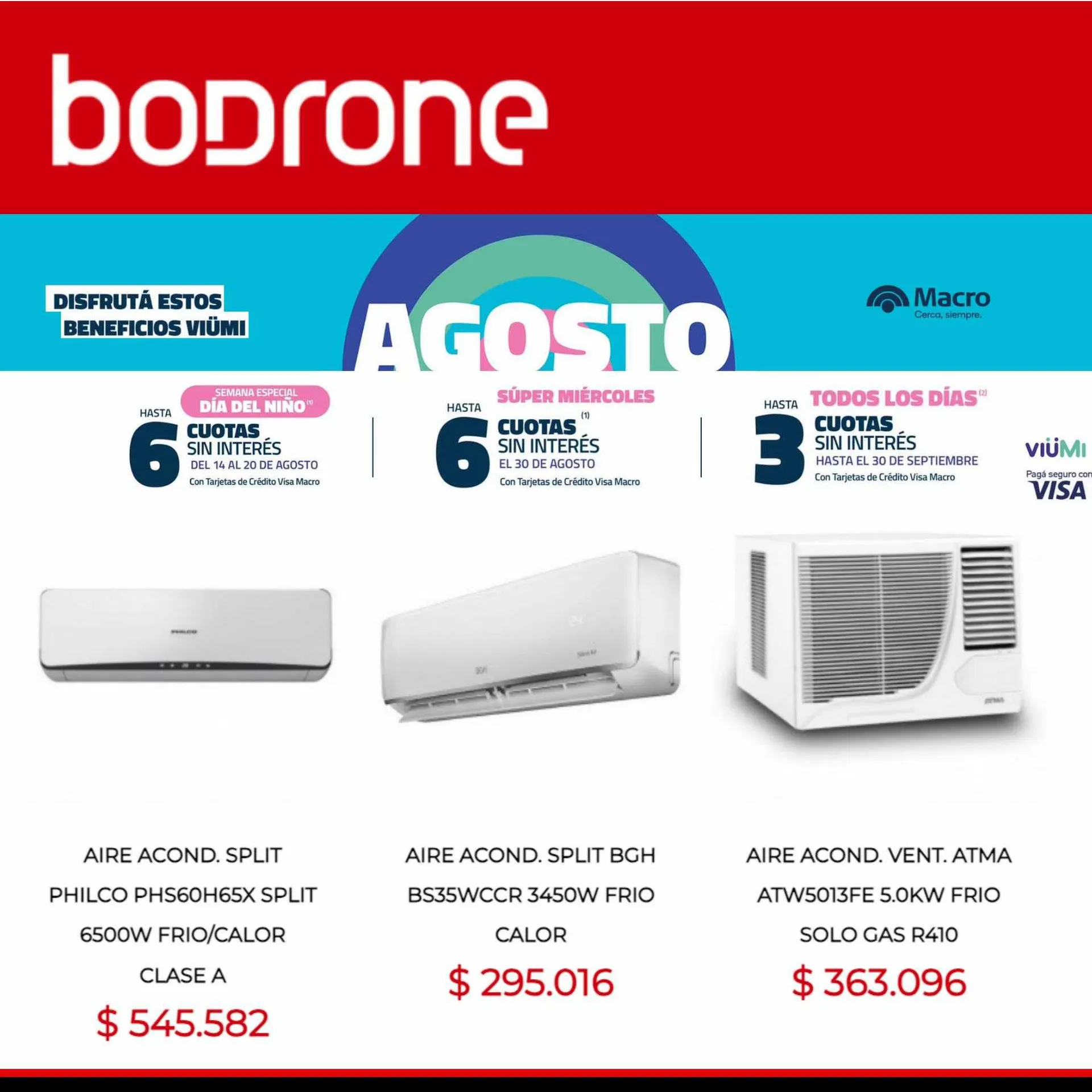 Ofertas de Catálogo Bodrone Hogar 14 de agosto al 30 de septiembre 2023 - Página 1 del catálogo