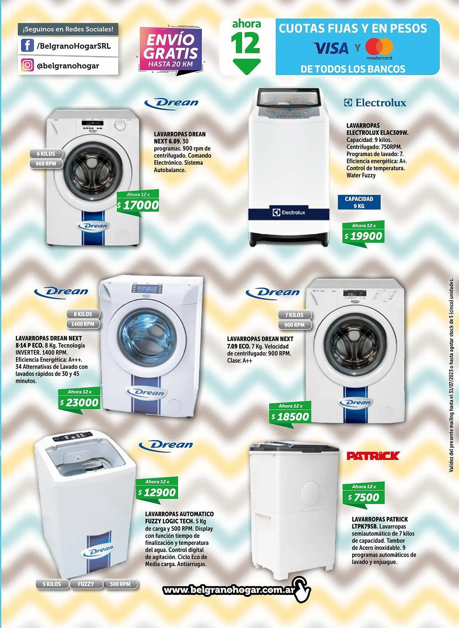 Ofertas de Catálogo Belgrano Hogar 7 de julio al 31 de julio 2023 - Página 3 del catálogo