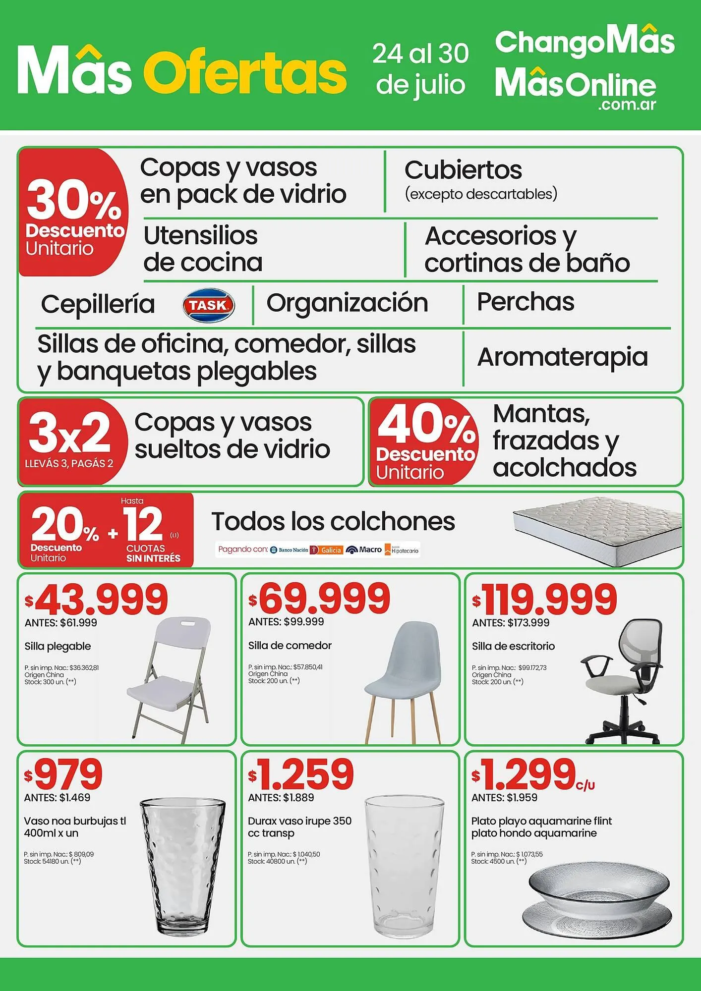 Ofertas de Catálogo Changomas 25 de julio al 30 de julio 2025 - Página 9 del catálogo