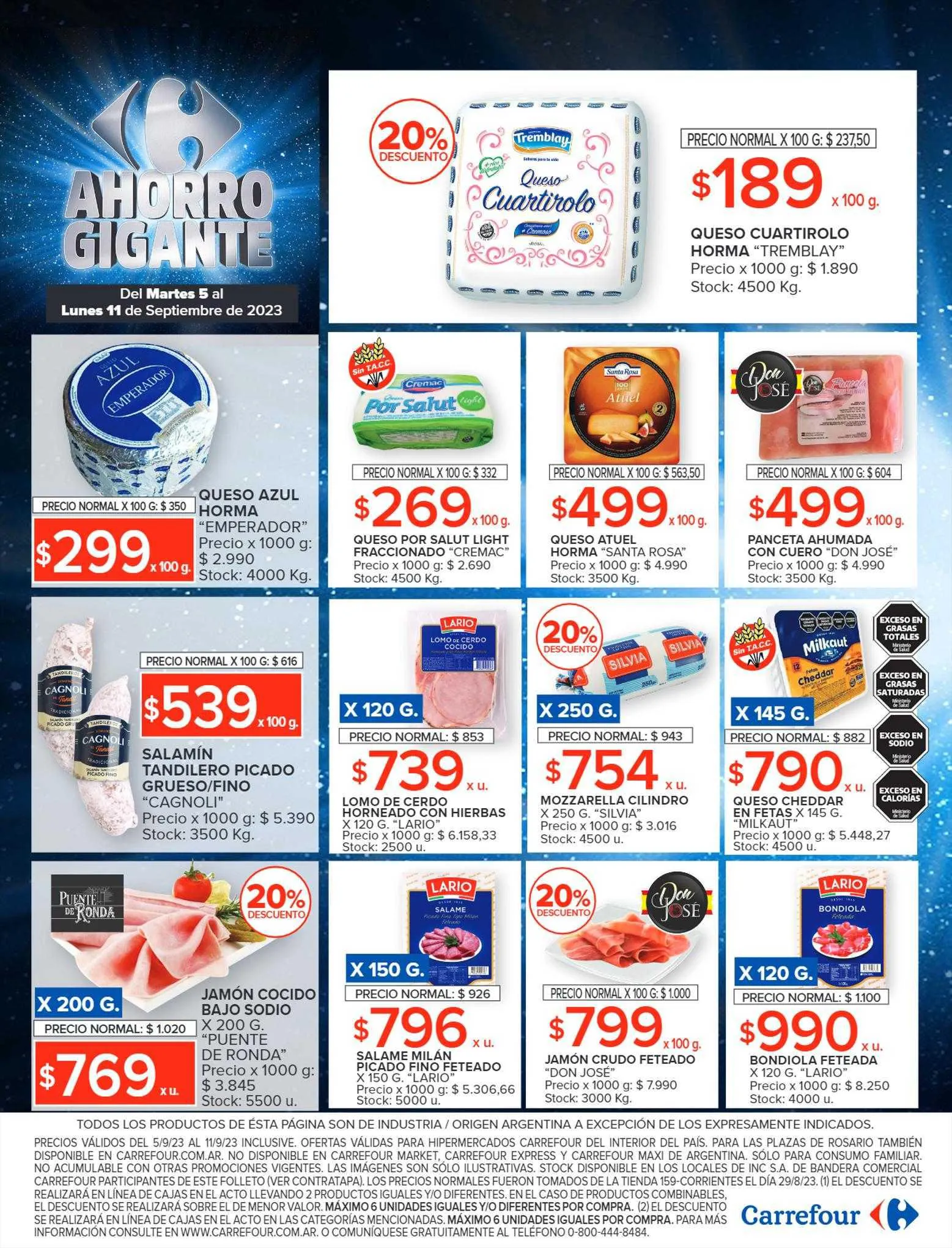 Ofertas de Catálogo Carrefour 23 de agosto al 30 de septiembre 2023 - Página 5 del catálogo