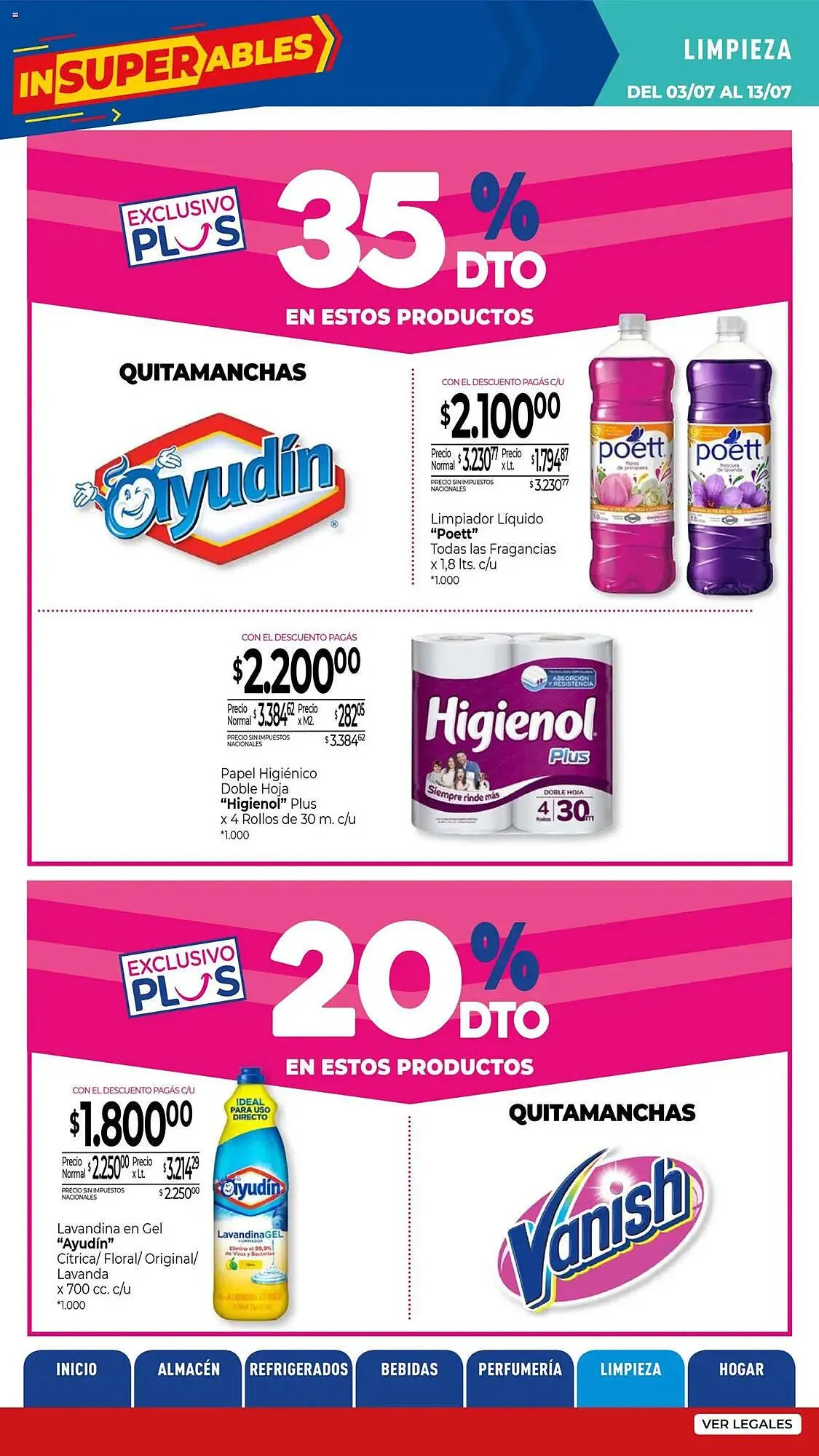 Ofertas de Catálogo La Anonima 3 de julio al 13 de julio 2025 - Página 34 del catálogo
