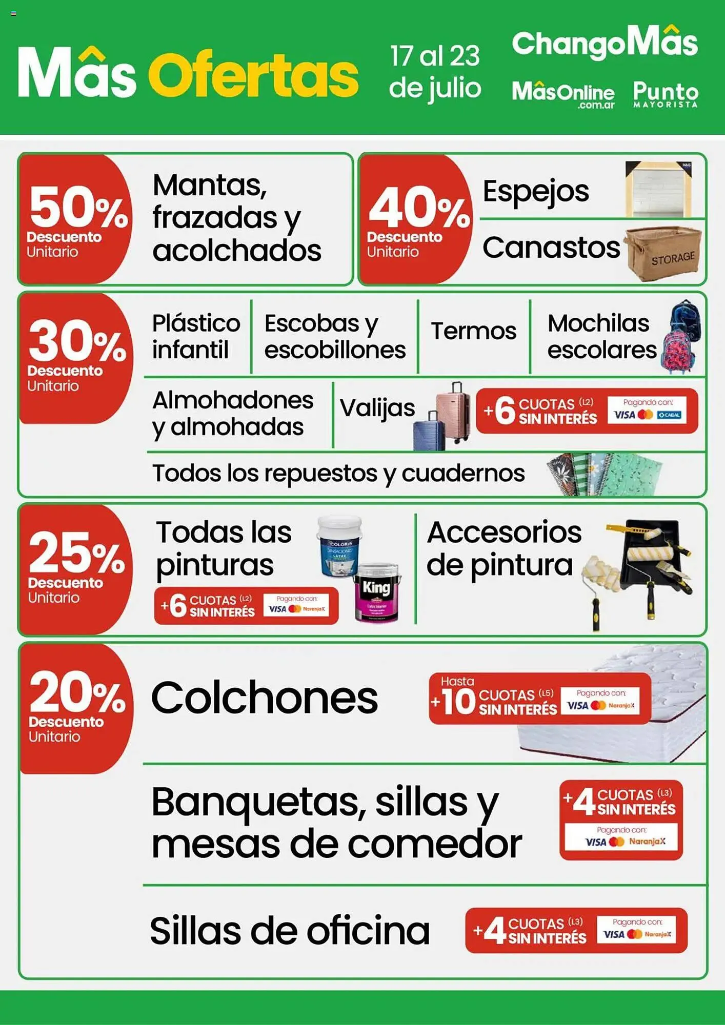 Ofertas de Catálogo Changomas 17 de julio al 24 de julio 2025 - Página 13 del catálogo