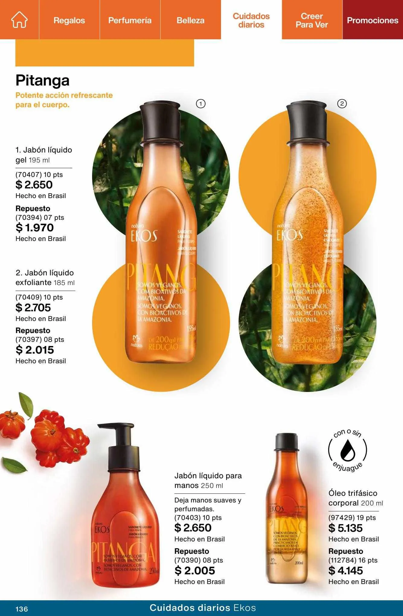 Ofertas de Catálogo Natura 7 de julio al 30 de septiembre 2023 - Página 136 del catálogo