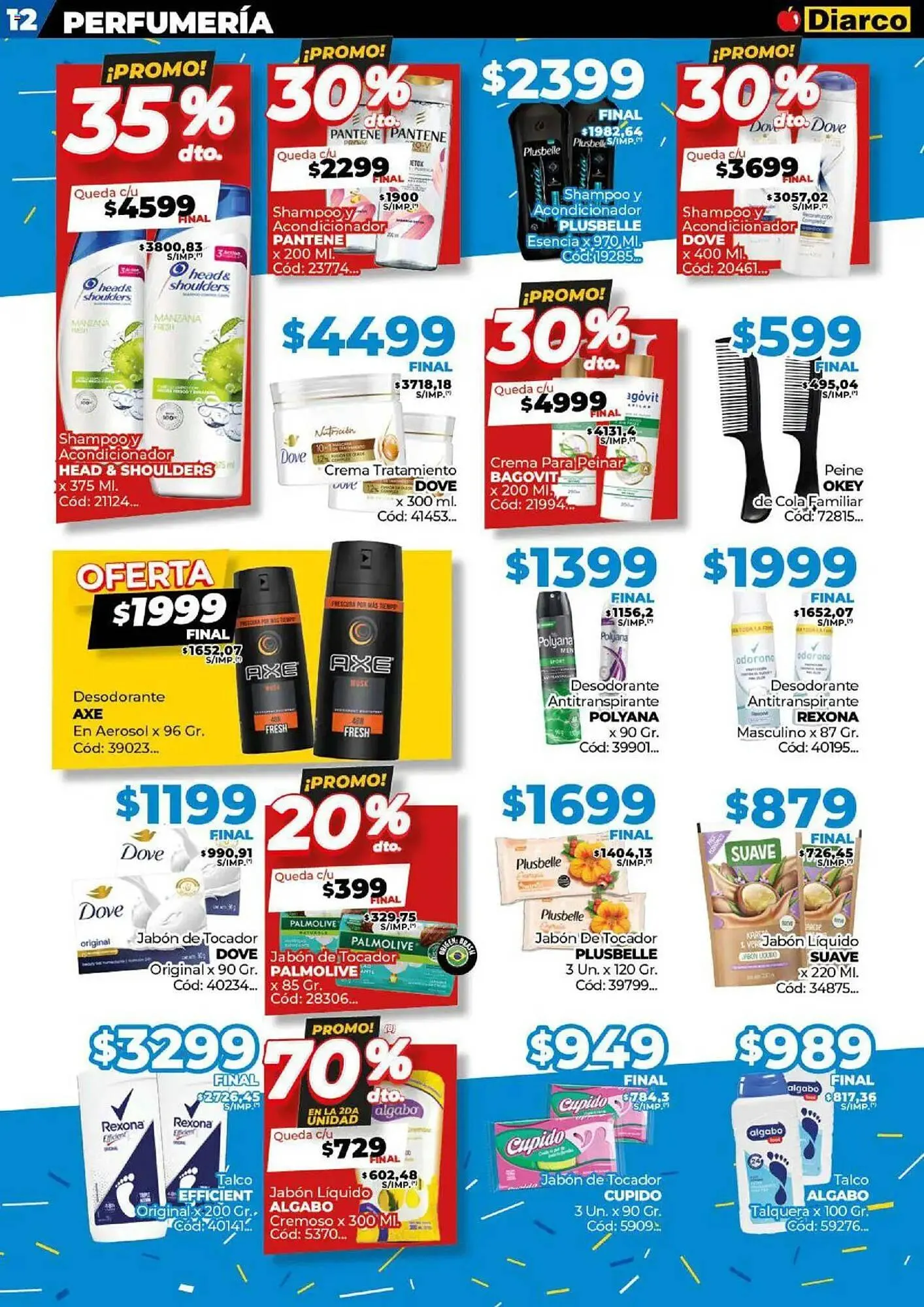 Ofertas de Catálogo Diarco 23 de junio al 27 de junio 2025 - Página 12 del catálogo