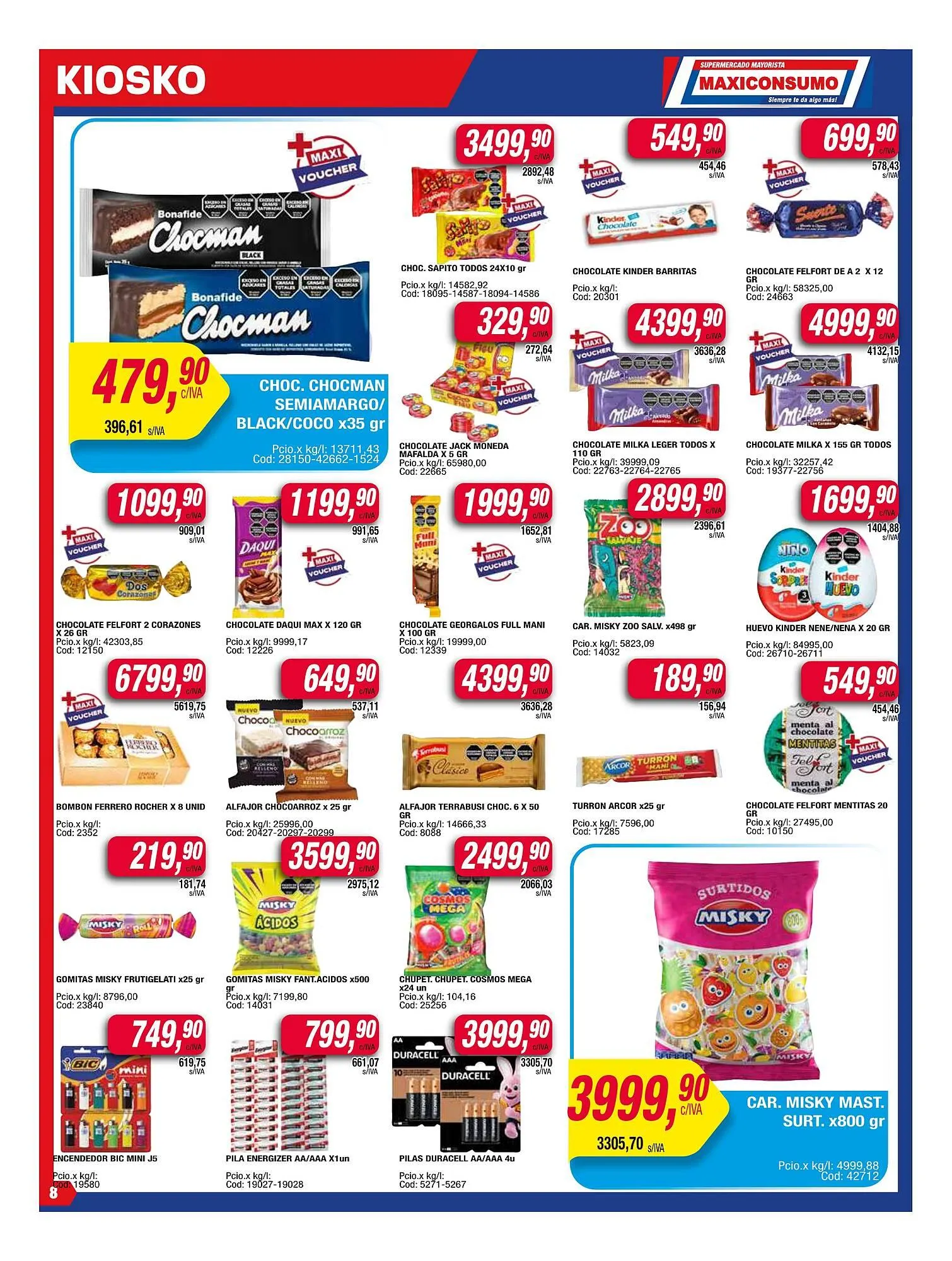 Ofertas de Catálogo Maxiconsumo 11 de agosto al 17 de agosto 2025 - Página 8 del catálogo