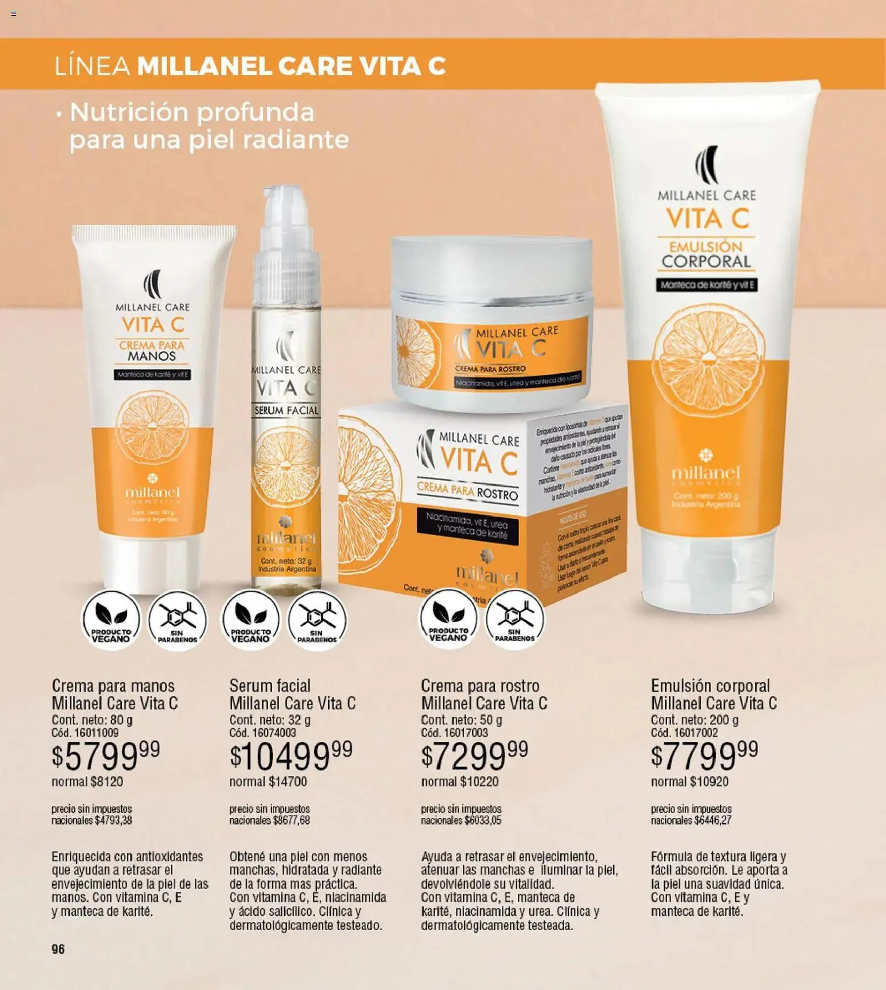 Ofertas de Catálogo Millanel Cosmética 2 de marzo al 29 de marzo 2026 - Página 96 del catálogo