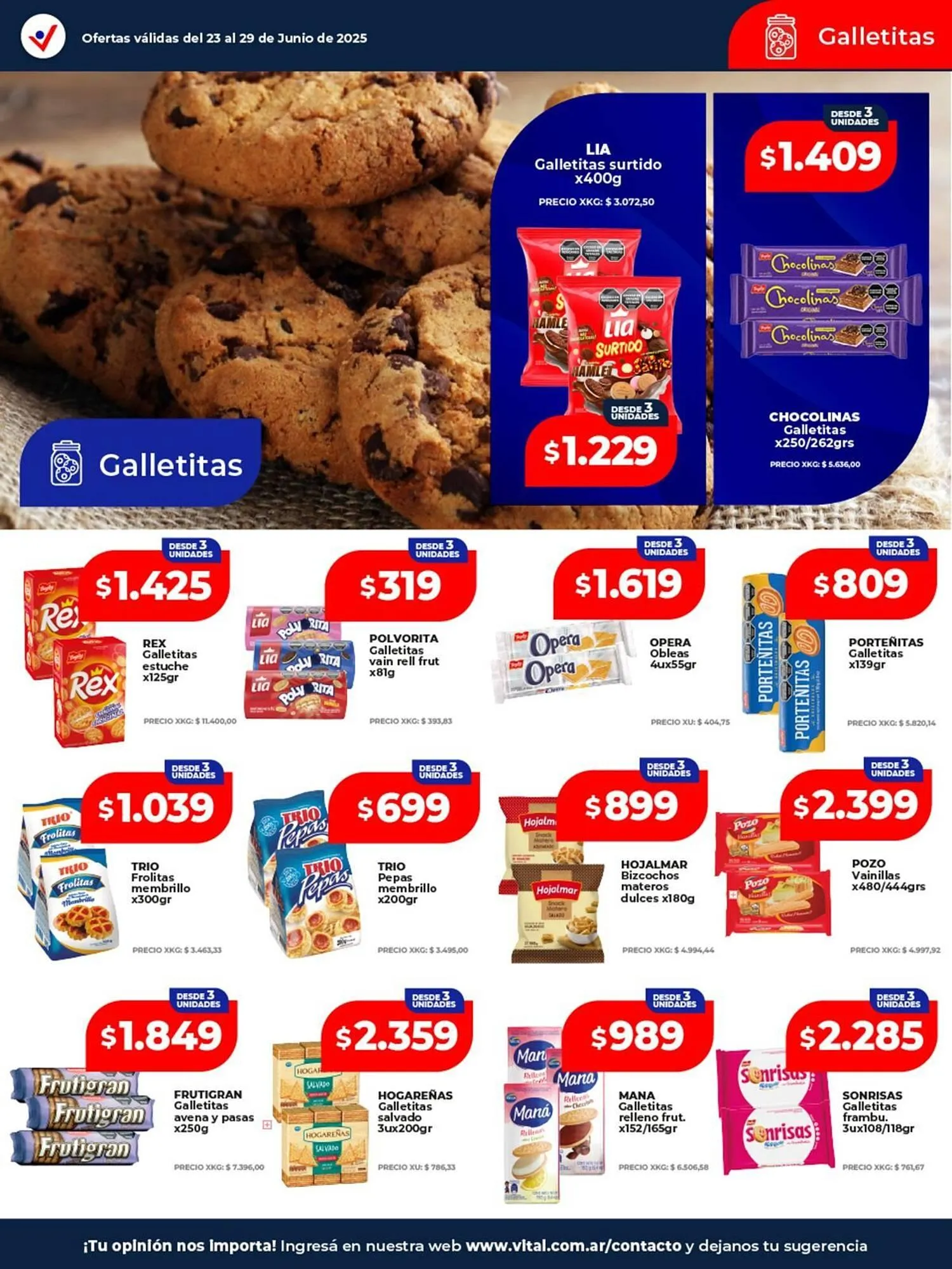 Ofertas de Catálogo Supermayorista Vital 25 de junio al 29 de junio 2026 - Página 18 del catálogo