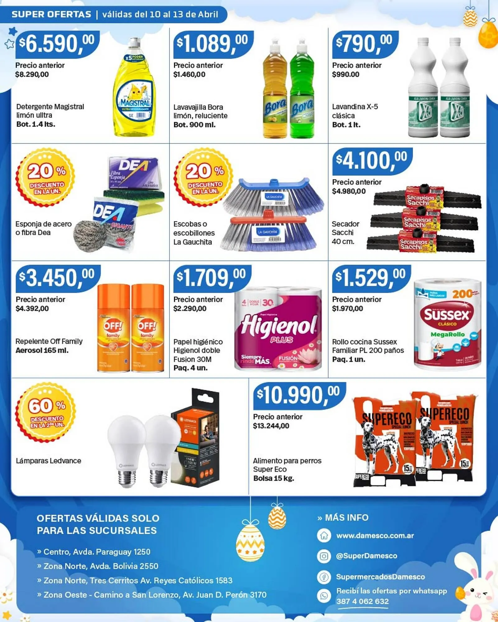 Ofertas de Catálogo Supermercados Damesco 10 de abril al 13 de abril 2025 - Página 8 del catálogo