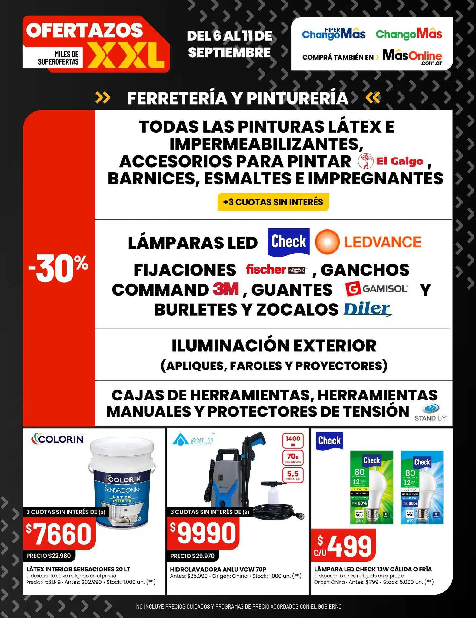 Ofertas de Catálogo Changomas 21 de agosto al 6 de septiembre 2023 - Página 16 del catálogo